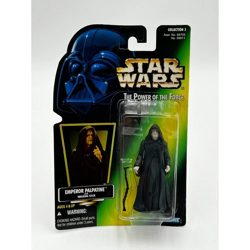 Star Wars Power of The Force (1996) EMPEROR PALPATINE with WALKING STICK NEW